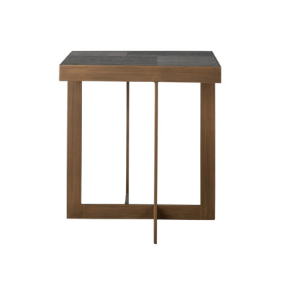 Cambon Solid Wood Tray Top End Table