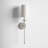 Kapp 1-Light Dimmable Steel Wallchiere-1639748210