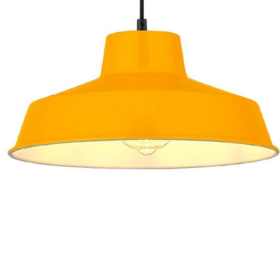 Pluto 12cm H Metal Bowl Pendant Shade ( Screw On )