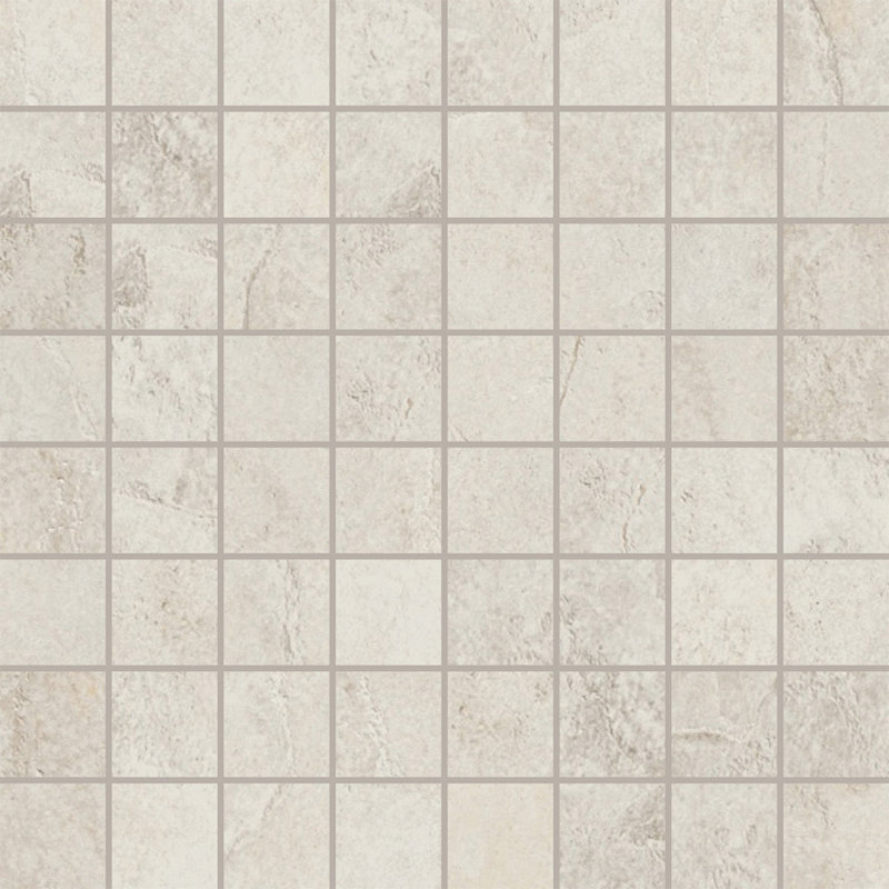 Peak 1x1 Mosaïque Blanche, White