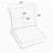 Azelia Outdoor 5'' Lounge Chair Seat / Back Cushion