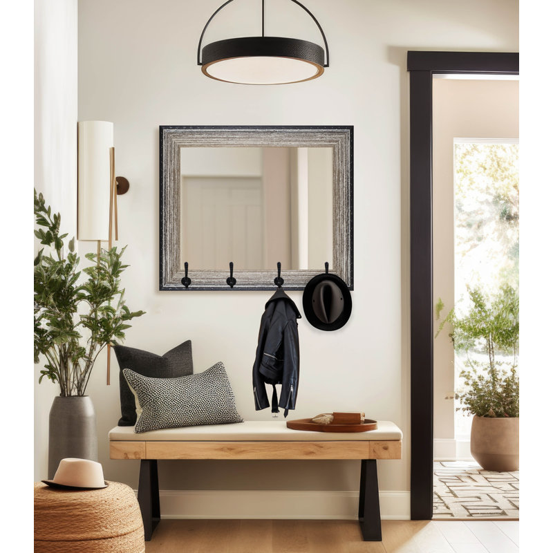 Miroir Marle, Brun brossé
