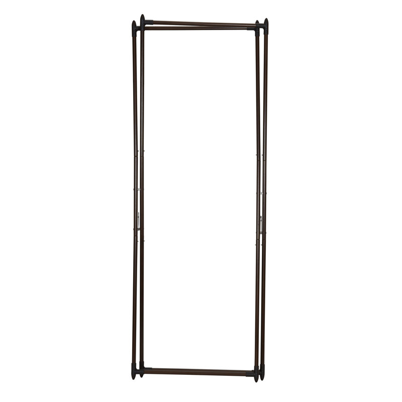 Metal Foldable X-Frame Drying Rack, Bronze