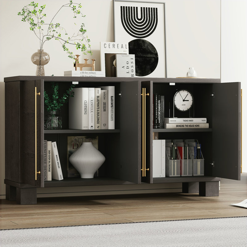 Annelien Accent Cabinet, Taupe