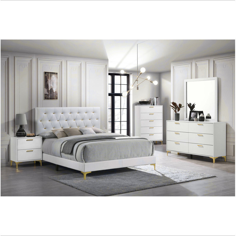 Commode rectangulaire à 6 tiroirs Karena