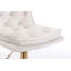 Ensemble de 2 tabourets de bar, avec repose-pieds chromé et base pivotante réglable en velours-2035909505