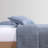 Tommy Hilfiger Classic Texture Chambray Blue Duvet Cover Set-113930749-113930753