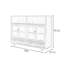 Buffet rétro de style chinois minimaliste
