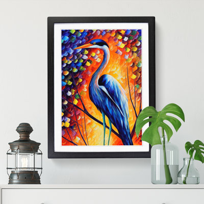 Terrey Heron Painted Vol.2 - Picture Frame Print