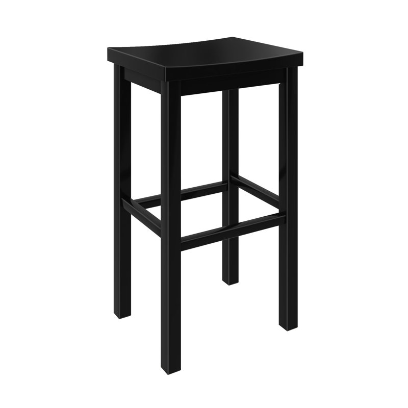 Stool Bar Height (30in), Black, Black, Bar Stool (30" Seat Height)