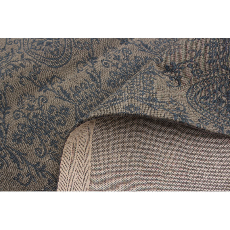 Haverhille Chenille Oriental Indoor Rug, Rectangle 4'9" x 6'10"
