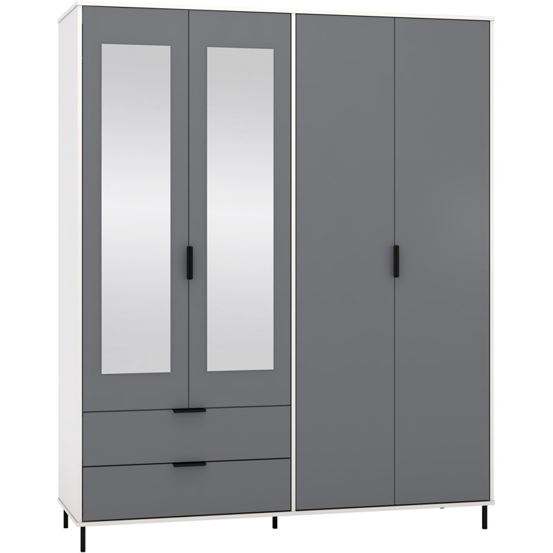 4 Door Wardrobe