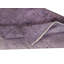 Tapis turc noué à la main 4,8 x 7,6 pi de couleur mauve