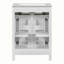 Ensemble de meuble-lavabo avec lavabo en céramique