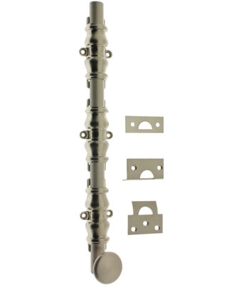 Solid Brass Ornamental Bolt with Round Knob
