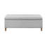 Banc de rangement rectangulaire à fermeture douce