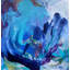 Blue Star Print by Usha Shukla
