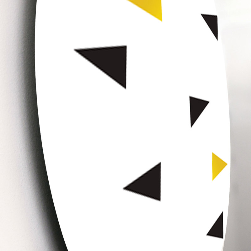 Abstract Wall Decor on Metal