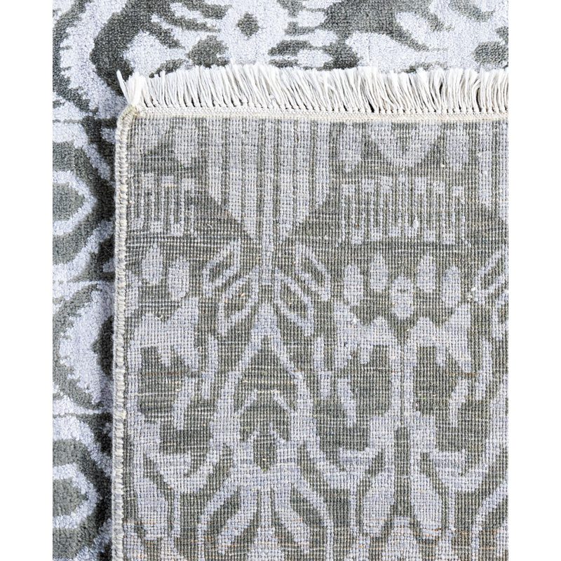 Overdyed One-of-a-Kind 9' 0" X 12' 0" Hand Knotted Area Rug