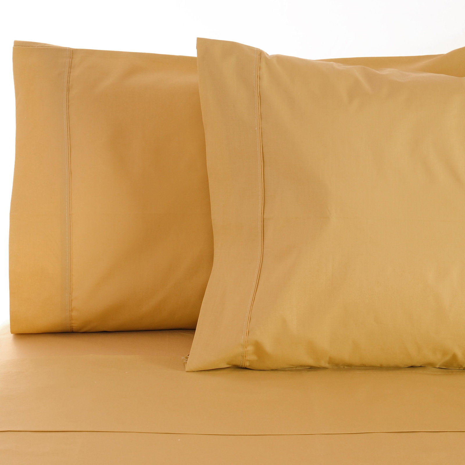Edmont Cotton Pillowcase, King, Gold
