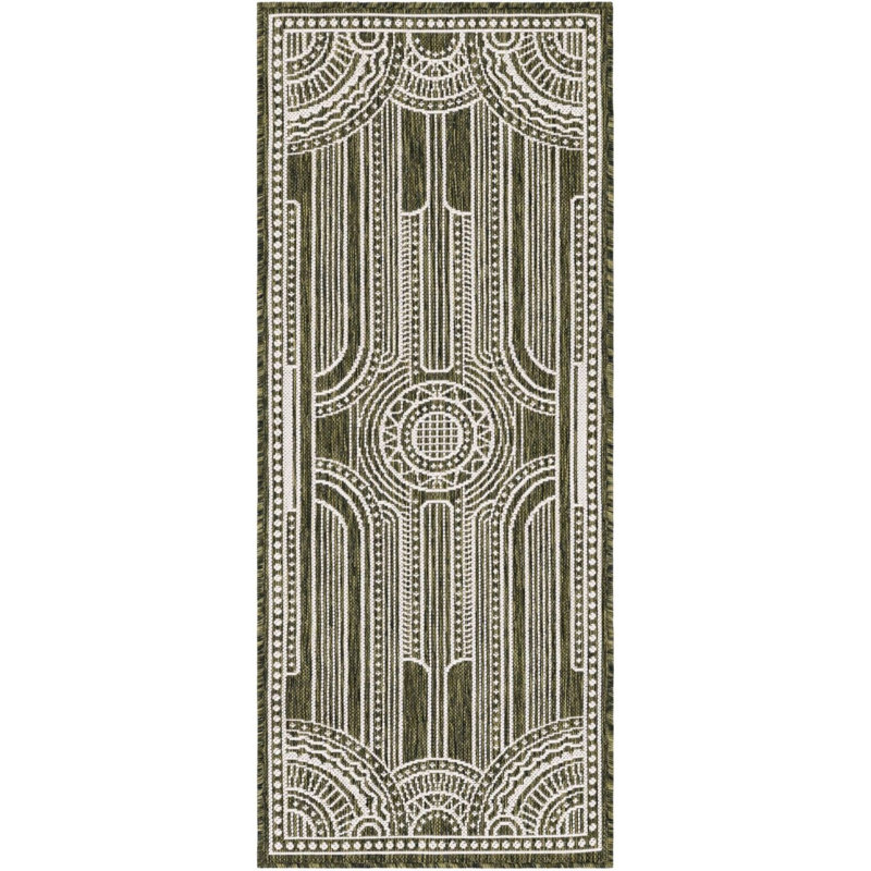 Tapis de couloir vert Aucun, Tapis de couloir 2 pi x 5 pi 1 po