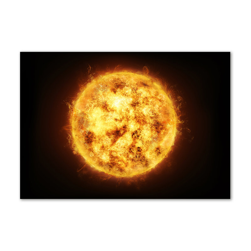Sun - Wrapped Canvas Print