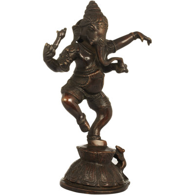 Ganesha dansant en laiton