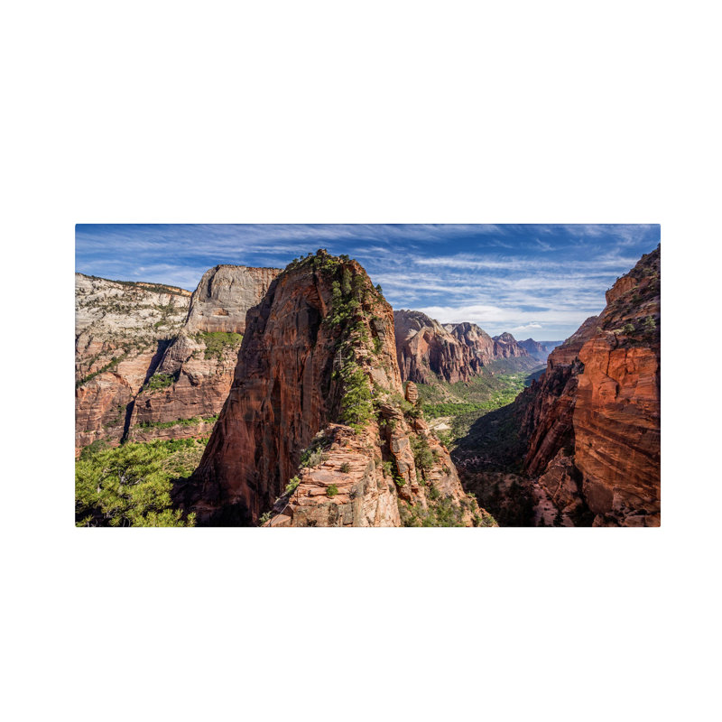 «Angels Landing», reproduction de photo sur toile tendue, H 24 po x l 47 po x P 2 po