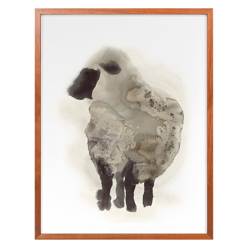 So Fluffy 3 Print by Ngo, PC, 26" H x 20" W, Walnut Framed
