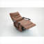 Fauteuils inclinables, inclinables et berçants électriques avec accoudoirs en bois massif | Siège extra large de 27 pouces | Port USB | Cuir d'unité centrale | Gris anthracite