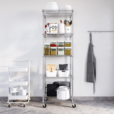 24'' W Steel Shelving Unit