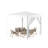 10'X10' Party Tent Outdoor Heavy Duty Gazebo Wedding Canopy + 4 Removable Walls-125204791