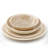  Casper Court 16 Piece Round Melamine Dinnerware Set in Biege