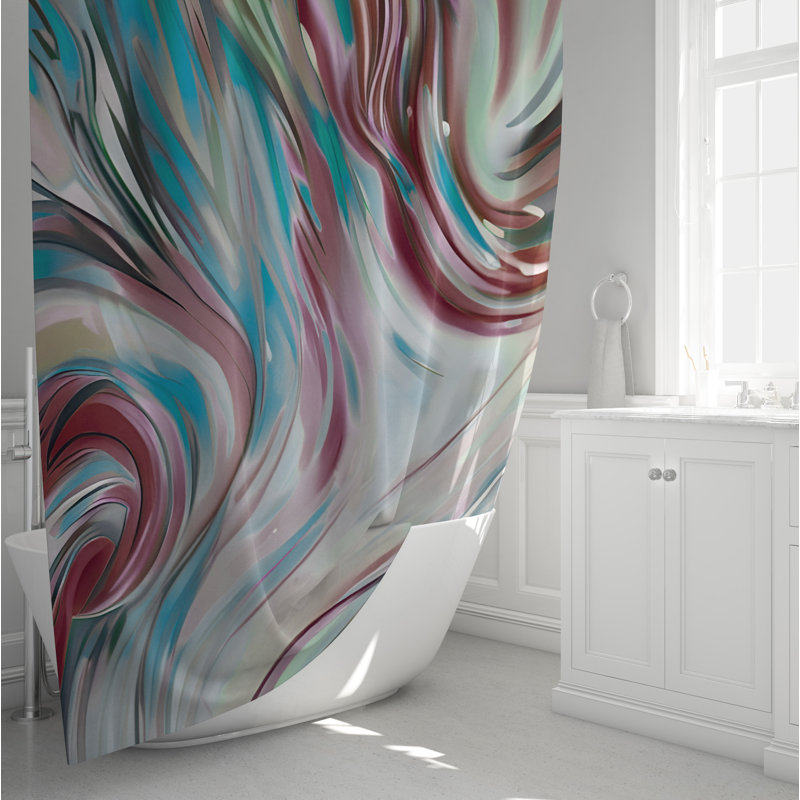 Rideau de douche Cotty, H 72 po x l 70 po