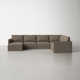 Deirdre 7 - Piece Modular Upholstered Reversible U-Sectional