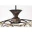 Xanthe Cube Pendant Ceiling Light With Circle Pattern And Crystals - Antique-Bronze-408488263