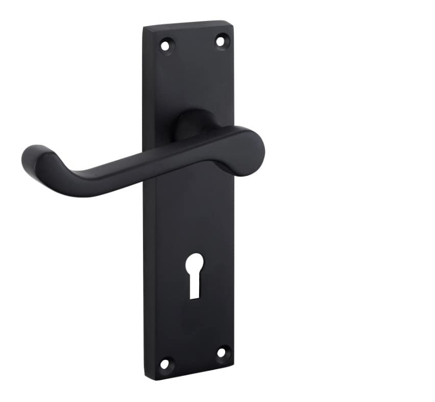 Door Handle with Lever Lock Set