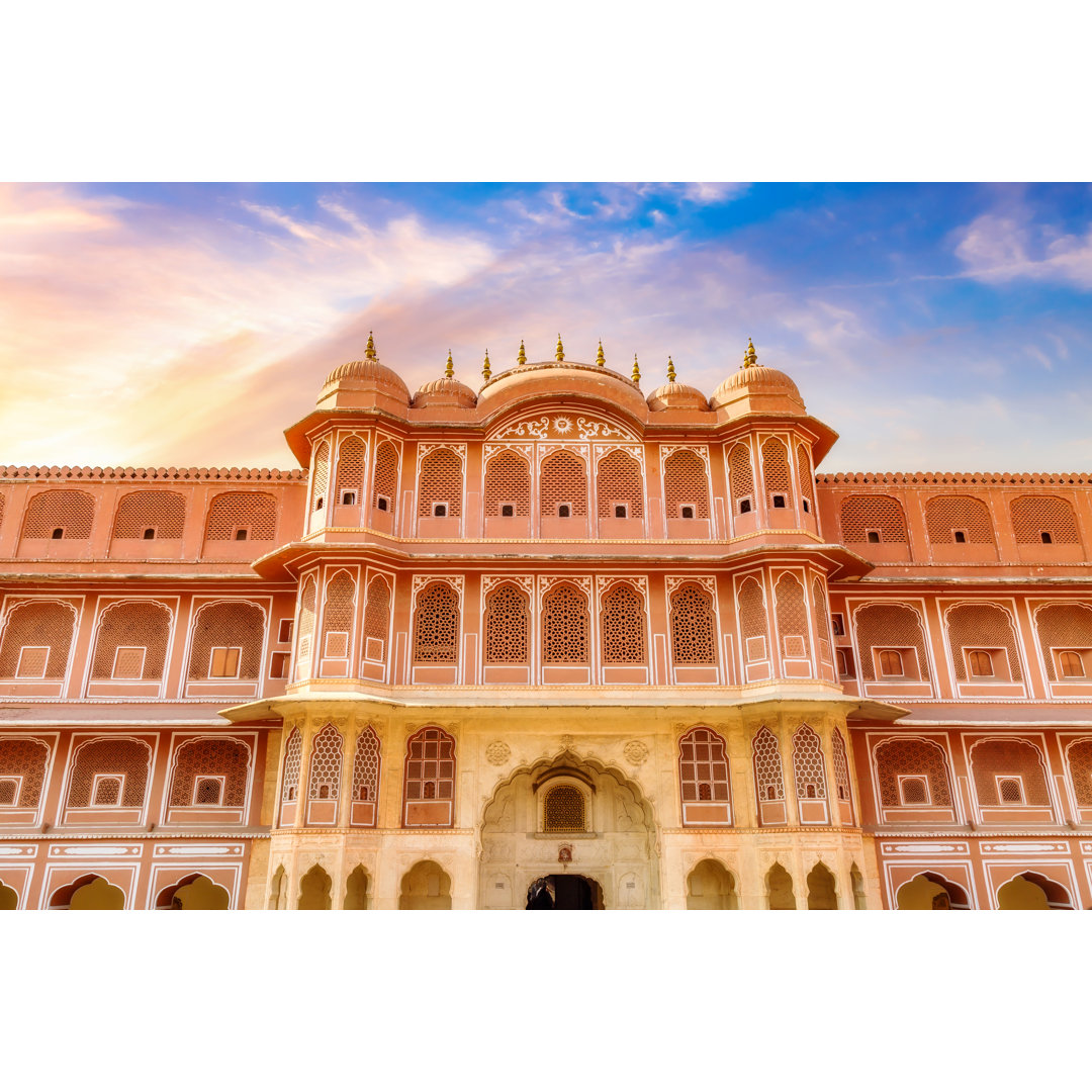 Stadtpalast Jaipur - Leinwandbild