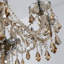 Lustre en cristal bougie 8 lumières