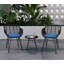 Buschi Wicker/Rattan 2 - Person Seating Group with Cushions-1965169168-1965169172