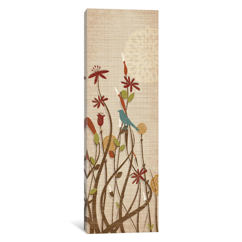 « meadow fairgrounds ii », reproduction d’art graphique sur toile tendue « meadow fairgrounds ii » par tanguy venter