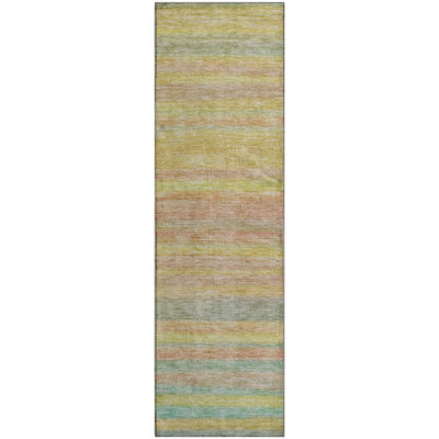 Premium Machine Washable Marasco AMF1639 Stripes Rug