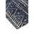Geometric Power Loom Blue Area Rug-1709678580