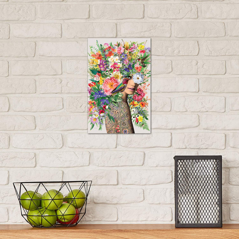 Antonella 1 Piece Wrapped Canvas Wall Art, 20.32 cm H x 30.48 cm W