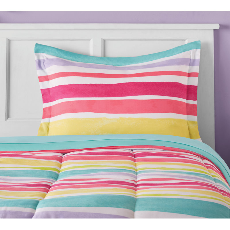 Ensemble de literie pour enfants Rainbow, Édredon simple + 5 pièces supplémentaires