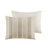 Boho-inspired Cotton Bedding Set, Full/queen, Multicolor Striped Design