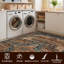 Rectangle Abstract Washable Area Rug-1254257216
