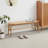 Solid Oak Wood Bench With Woven Seat-1116266793-1108386012