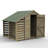 Overlap Pressure Treated 5 x 7 Apex Shed No Window with Lean to-87255538