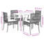 Ensemble de salle à manger de patio avec coussins 3 pièces Latitude Run®-1264867923-1264867921